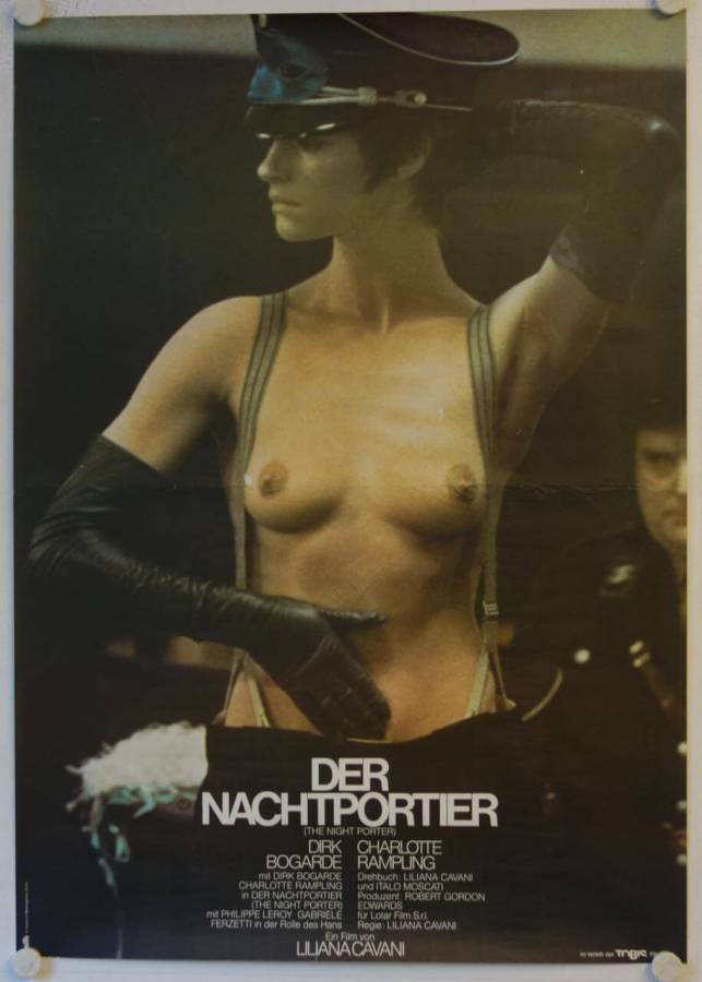 The Night Porter original release german double-panel movie poster